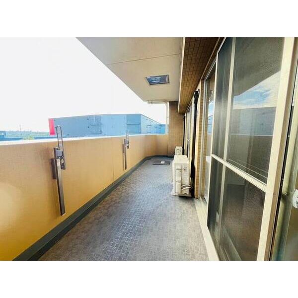 レーベンハイム戸田公園スペイシャス バルコニー