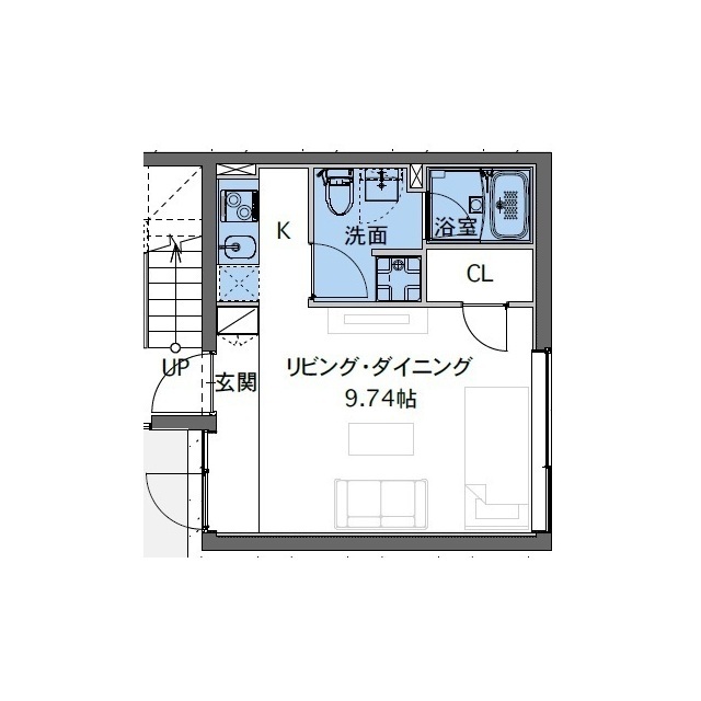 ＥＤＩＴ北千住1階 間取