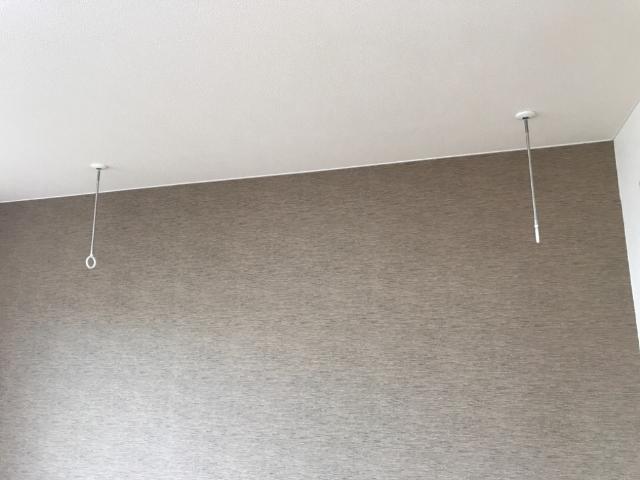 ローズウッド草花101号室 室内物干し