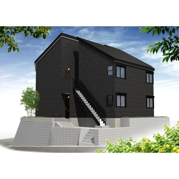 (仮称)ScrubLagoon栗谷3丁目新築アパート 外観