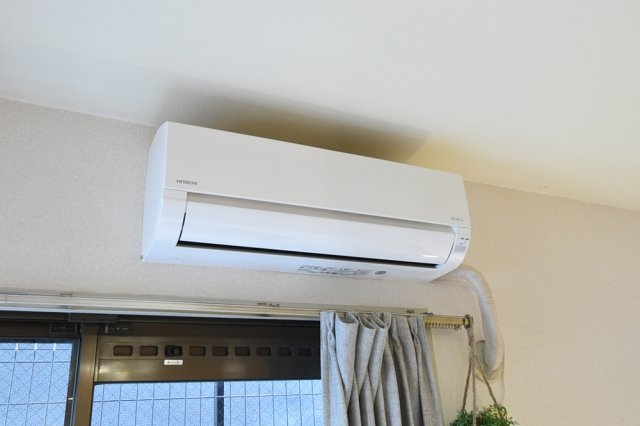 ライオンズプラザヨコハマ戸部1階 エアコン/※家具小物等はイメージです