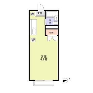 エステートピア金沢文庫203号室 間取