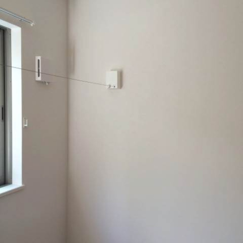 クレール上大岡弐番館 前回募集時写真、室内ワイヤー式物干し