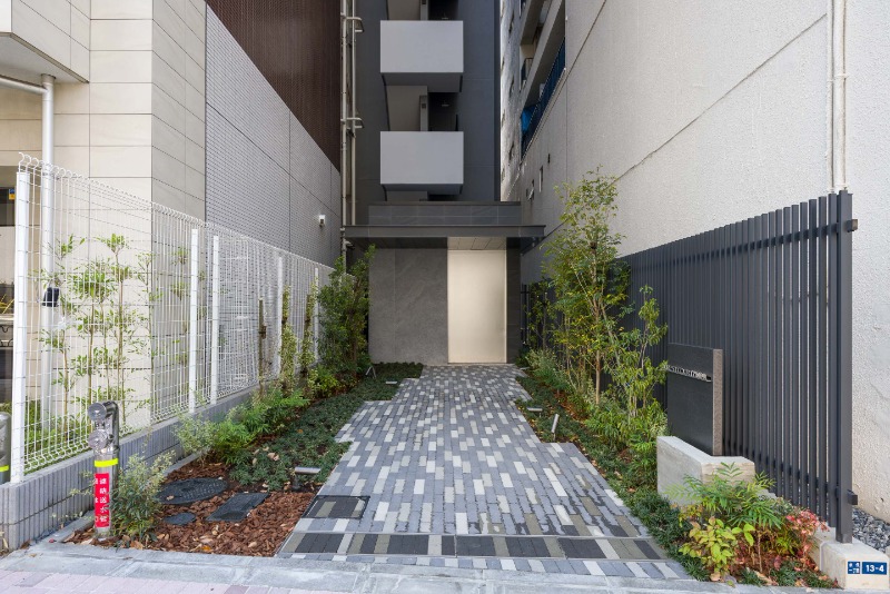 クレストコート門前仲町14階 エントランス