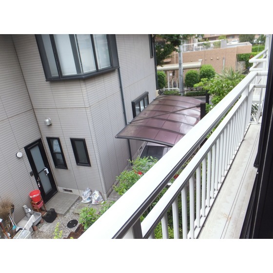 さくらパークＢ棟B203号室 バルコニー