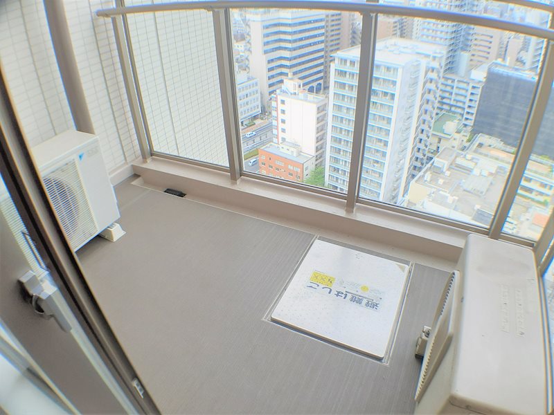 レジディアタワー目黒不動前22階 バルコニー