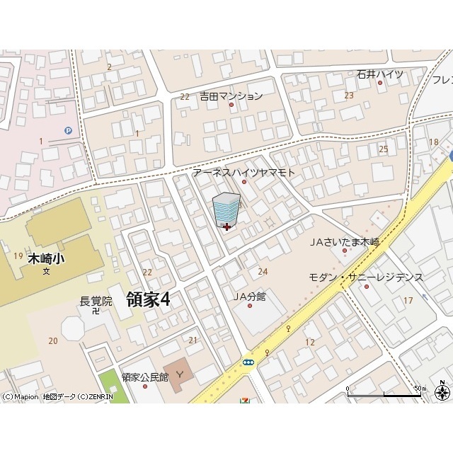 アムール 領家 外観