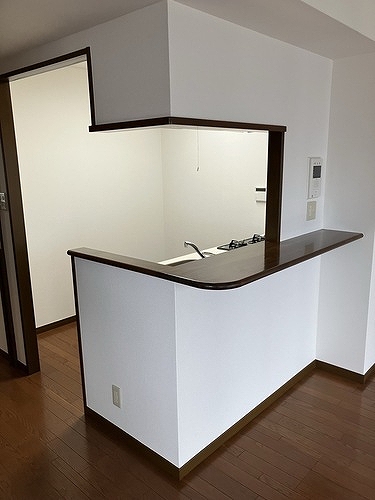 レクセルマンション浅草 キッチンカウンター　※2025年9月撮影