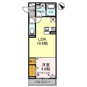 Pedra rio305号室 間取