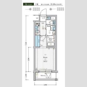 MAXIV百合ヶ丘TRE202号室 間取