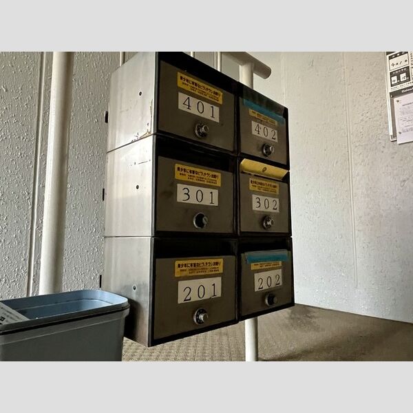 奥田ビル402号室 集合ポスト
