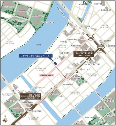 プラウドフラット月島アベニュー506号室 null