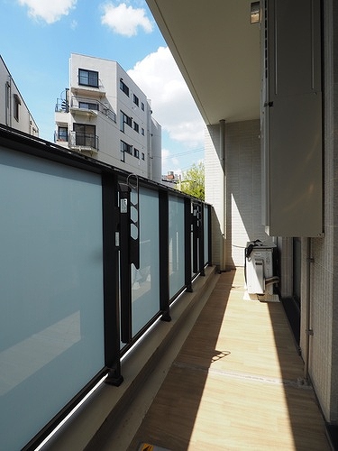 ディアナコート三軒茶屋2階 バルコニー　※2026年4月撮影