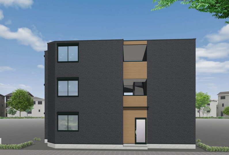 リベルテ0103号室 外観パース