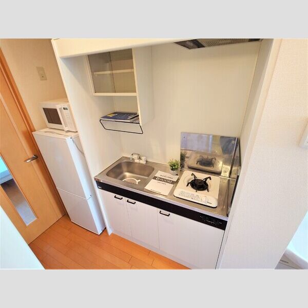 アバンウェル ディッツォ キッチン　冷蔵庫&電子レンジ付き