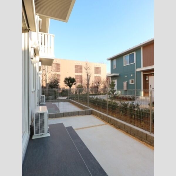 BLESS HOUSE柏西町　C102号室 専用テラス