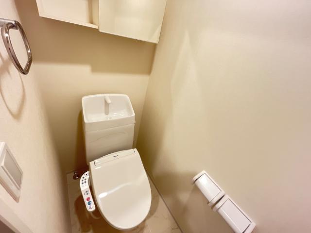 アンジュ  オー（Ａnge　eau）102号室 トイレ