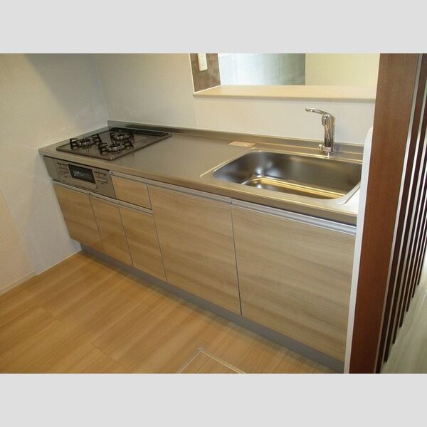 月うさぎ　弐102号室 システムキッチン(対面)