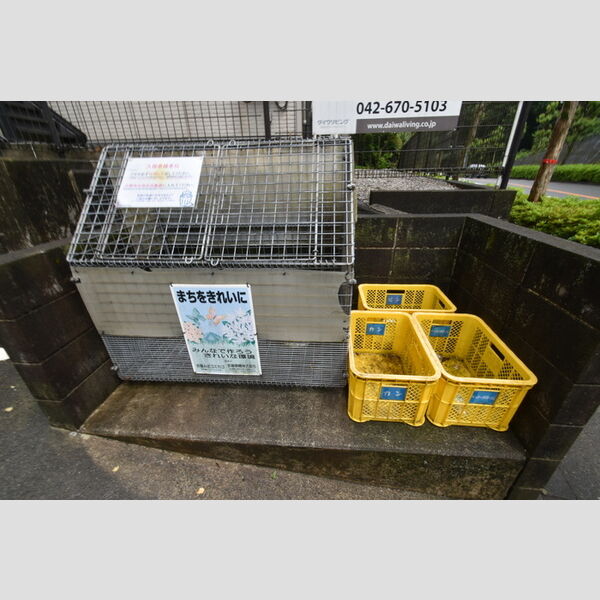 シャルマン 入居者専用ゴミ置き場