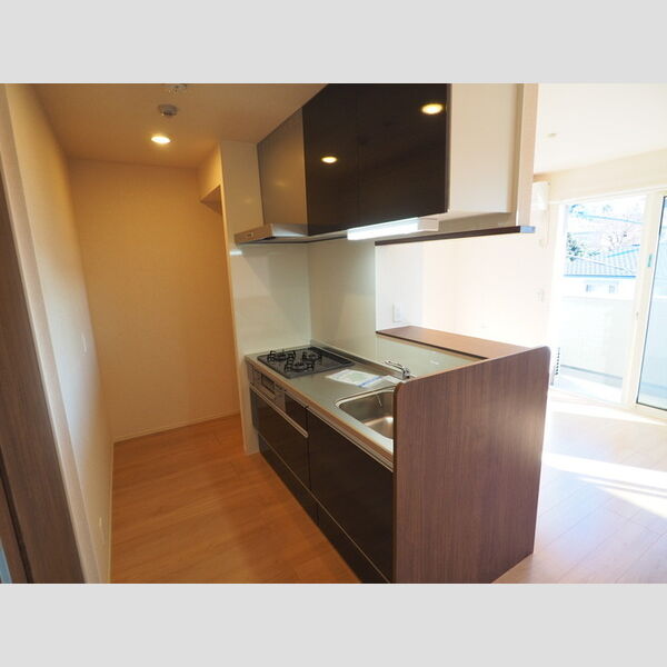 Regulus (レグルス)　C棟302号室 対面キッチン(3口コンロ)