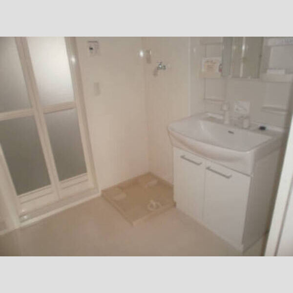 ヴューテラス　D 洗面脱衣所(洗髪洗面化粧台&洗濯機置き場)