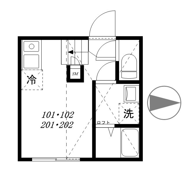 ｙｅｔ鎌倉202号室 間取
