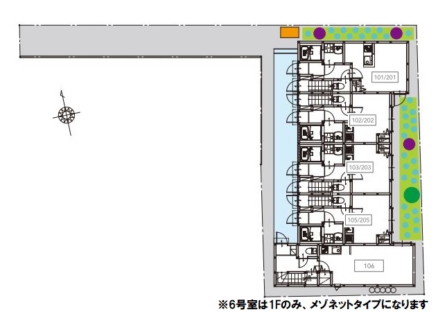 オリーブ舎人1階 部屋その他