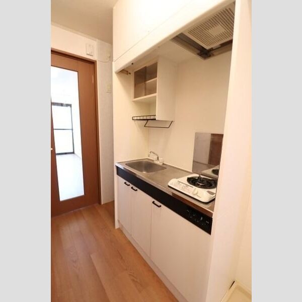 ウィズ中村橋　ⅠⅡⅠ-202号室 一口ガスコンロのキッチン