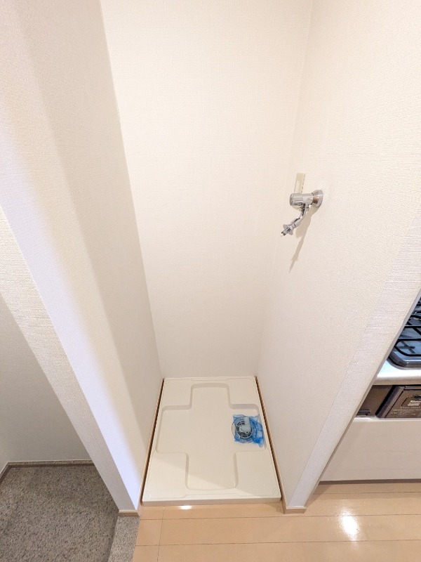 レジディア島津山10階 洗濯機置場