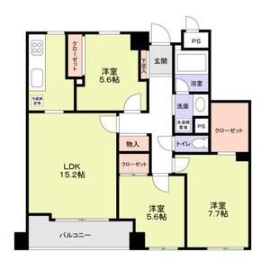 マルベリー小石川302号室 間取