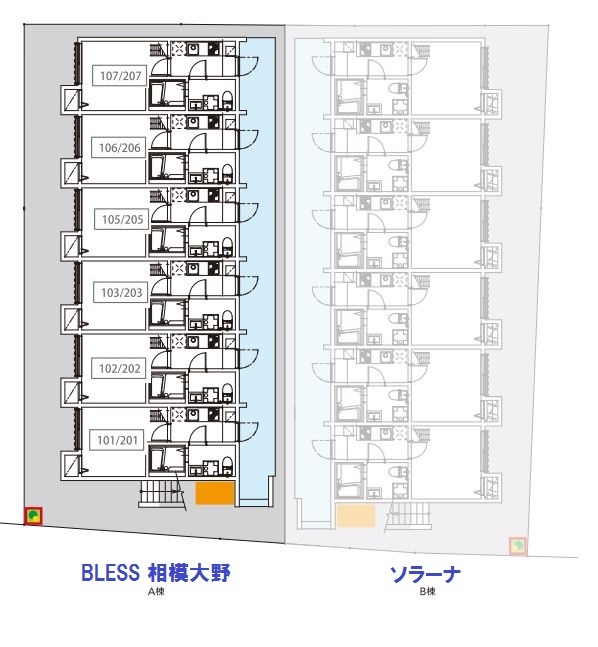 ＢＬＥＳＳ　相模大野1階 部屋その他