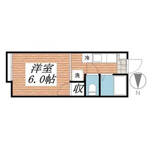和田ハイツ0203号室 間取