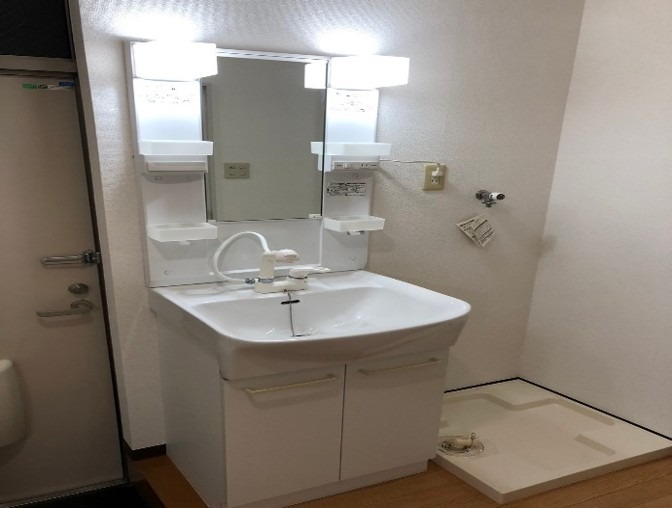 メゾン北小金B棟1階 洗面