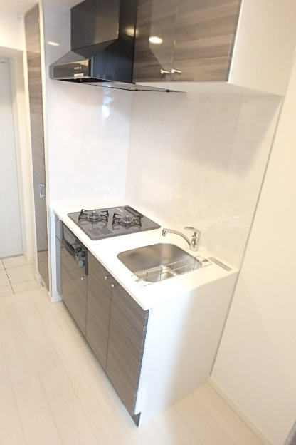 ガーラ・プレシャス川崎 コンパクトなキッチンで掃除もラクラク