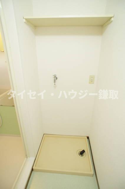 リリーヴィレッジＤ棟D101号室 もちろん室内に洗濯機置けます