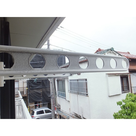 さくらパークＢ棟B203号室 洗濯物干しフック