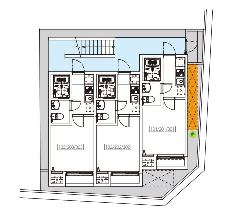 ＬＡＵＲＥＬ観音3階 部屋その他