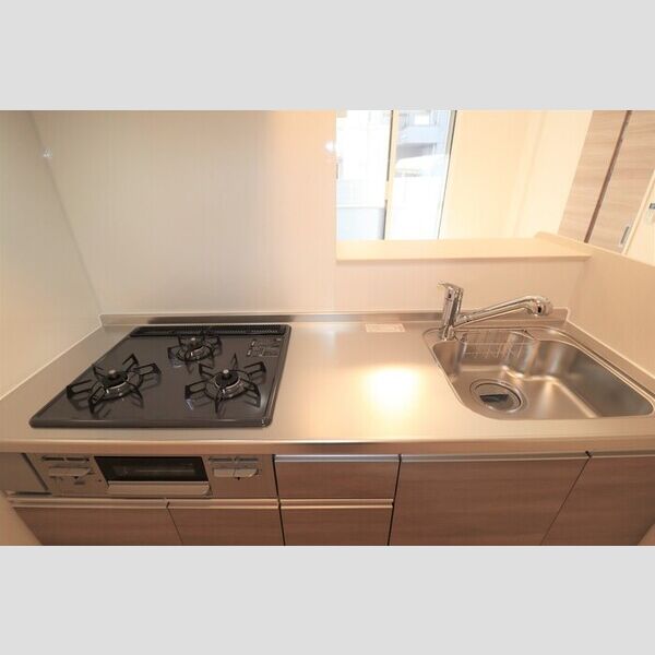 レセア花小金井 三口ガスコンロ