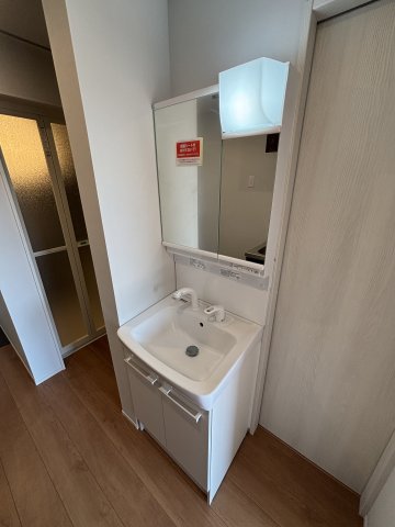 ウィンメゾン海神 ゆったりとスペースのある洗面所