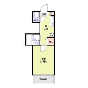 メゾン東陽日吉101号室 間取