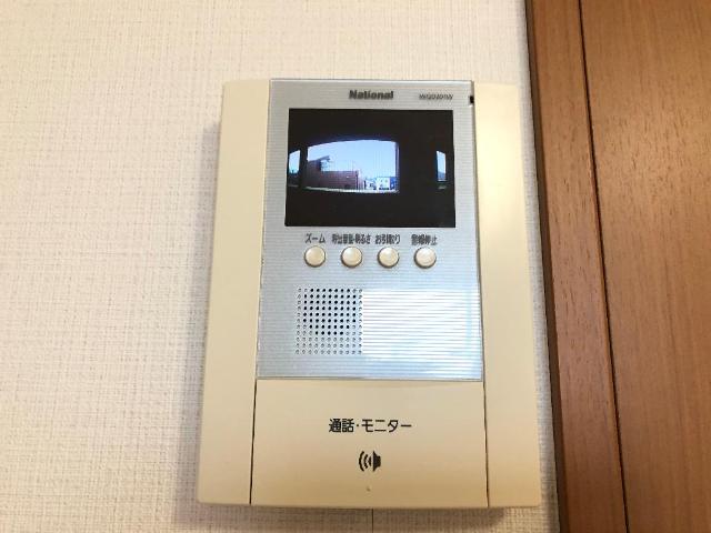 サンライズ・ガーデン201号室 カメラ付インターホン