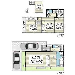 Sumai-to八王子市大塚020001号室 間取