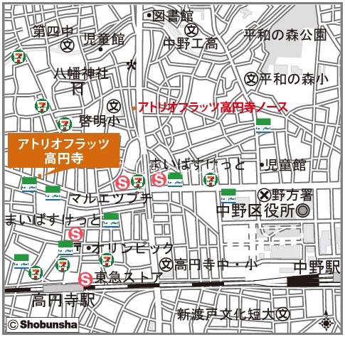 アトリオフラッツ高円寺5階 null