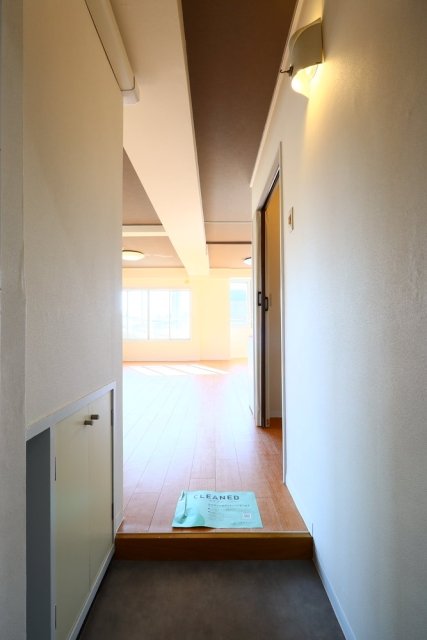 蛎殻町団地 玄関