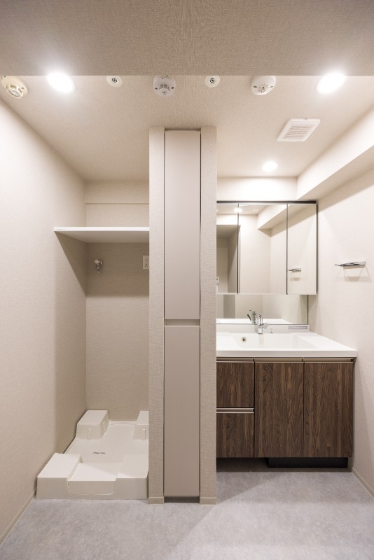 クレストコート門前仲町12階 洗面