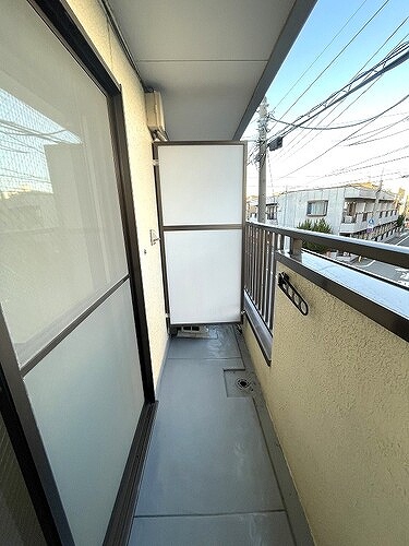 メゾンパール豊玉2階 バルコニー　※前回募集時2023年1月撮影