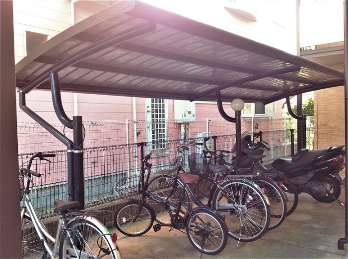 レオネクストエターナル103号室 駐輪場