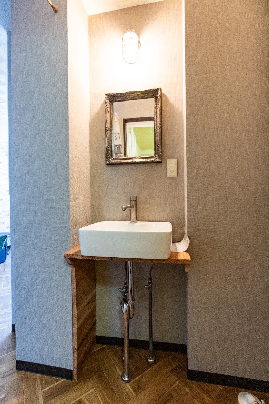 ドミール港洋1階 洗面