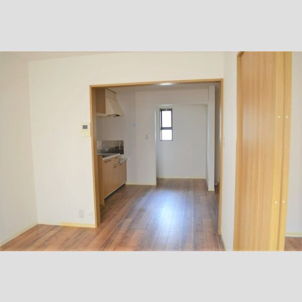 メルツ101号室 リビングダイニング(別角度)