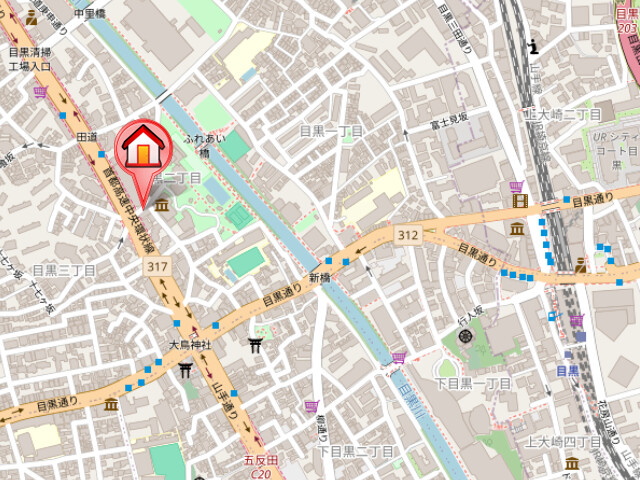 レジディア目黒Ⅲ5階 null